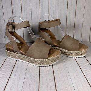 WOMEN'S ANKLE STRAP WEDGES (TOPIC-S)